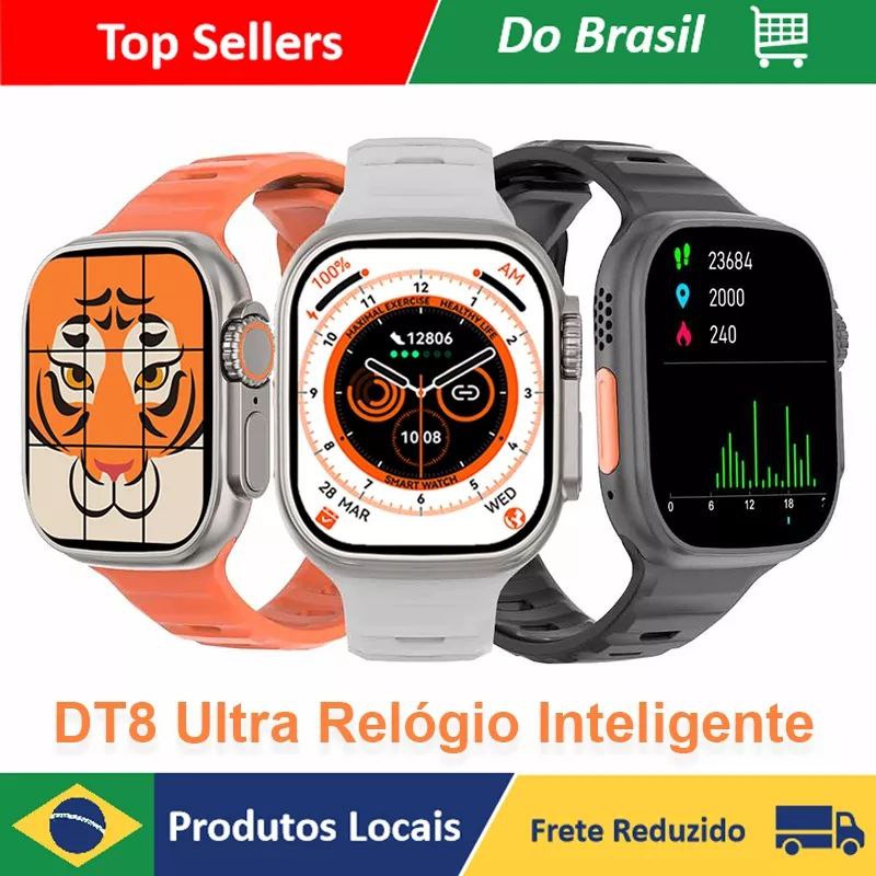 Smartwatch Iwo Dt Ultra S Rie Mm Nfc Temperatura Corporal Gps