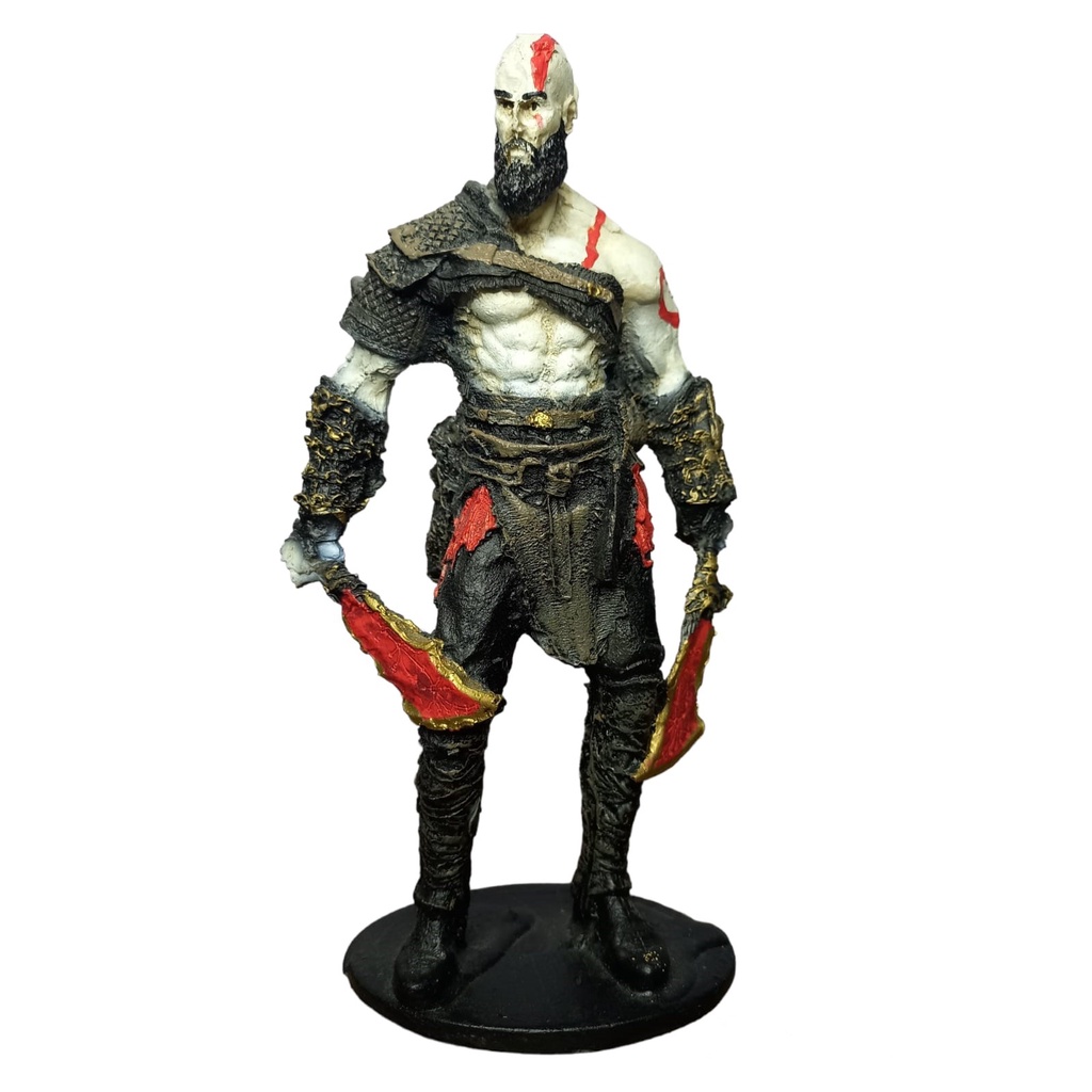 Boneco Kratos De God Of War Feito Em Resina Shopee Brasil