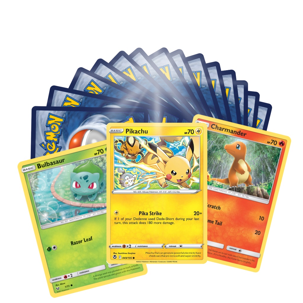 Lotes De Ou Cartas Pokemon Brilhante Garantida Produto