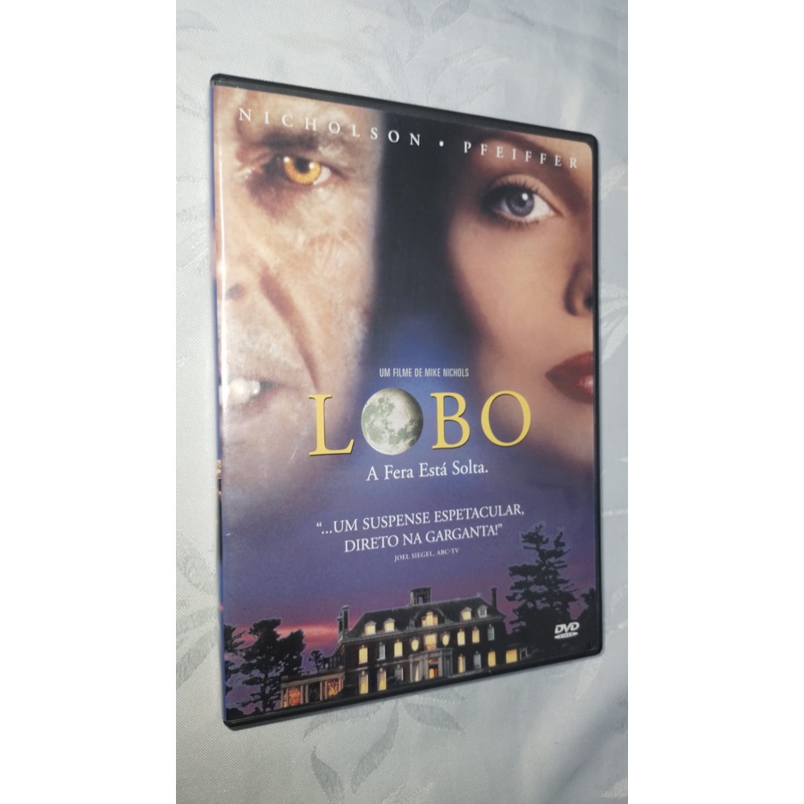 DVD LOBO Jack Nicholson Michelle Pfeiffer 12738 Shopee Brasil