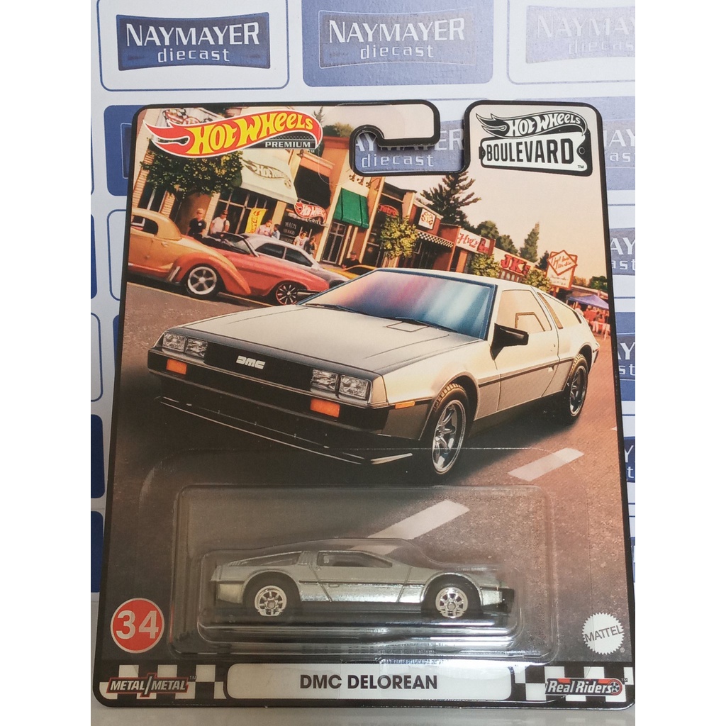 Hot Wheels DMC Delorean Boulevard Shopee Brasil