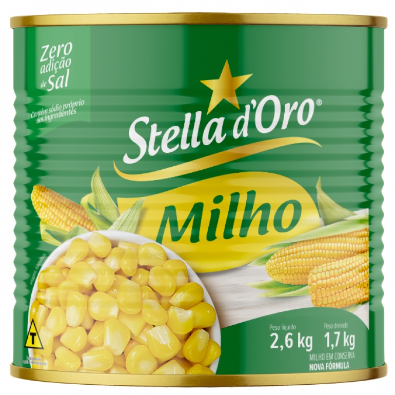 Milho Verde Em Conserva Stella Doro Lata 1 7kg Shopee Brasil