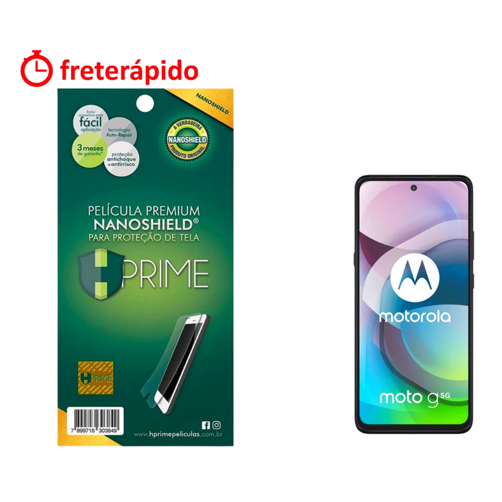 Película Resistente Nanoshield Para Celular Motorola Moto G9 Play G 5G