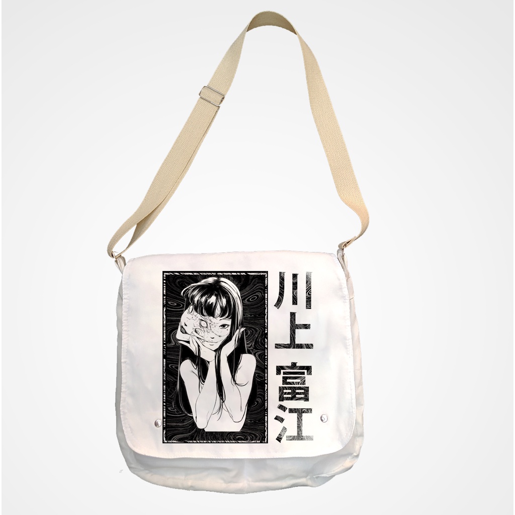 Mochila Carteiro Branca Tomie Shopee Brasil