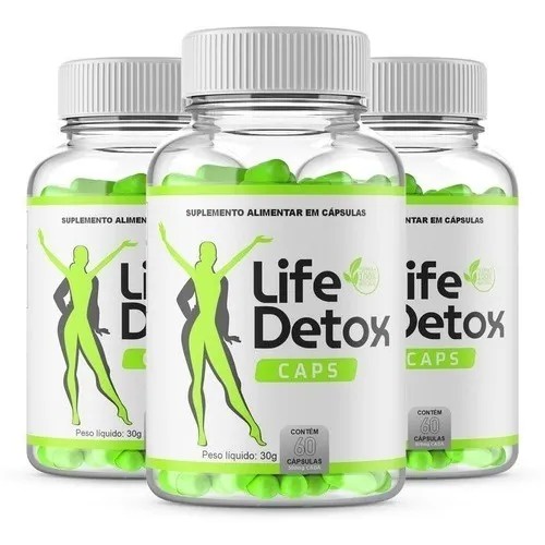 Pote Life Detox Caps C Psulas Mg Tratamento Ver O Original