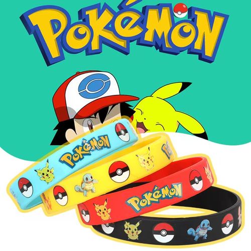 Pokemon Pikachu Pokémon Monstro De Bolso digital GO cartoon Pulseira De