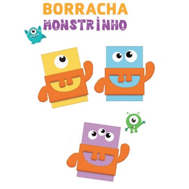 Borracha Escolar Capa Bichinhos Leo E Leo Fofa Kawai Shopee Brasil