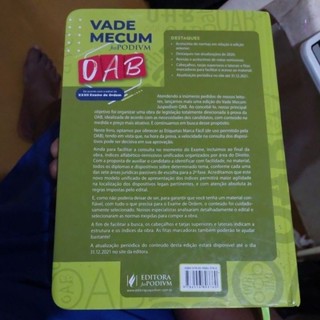 Livro Vade Mecum Juspodivm Oab Shopee Brasil