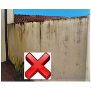 Forma Capa De Muro Abs Cimento Pingadeira Reta 80x15x3cm Shopee Brasil