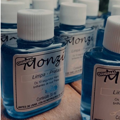 Limpa Pratas Monzi 35 Ml Shopee Brasil