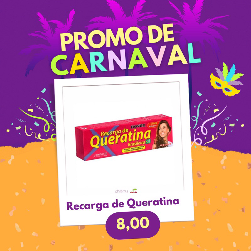 Recarga De Queratina Novex G Copa Shopee Brasil