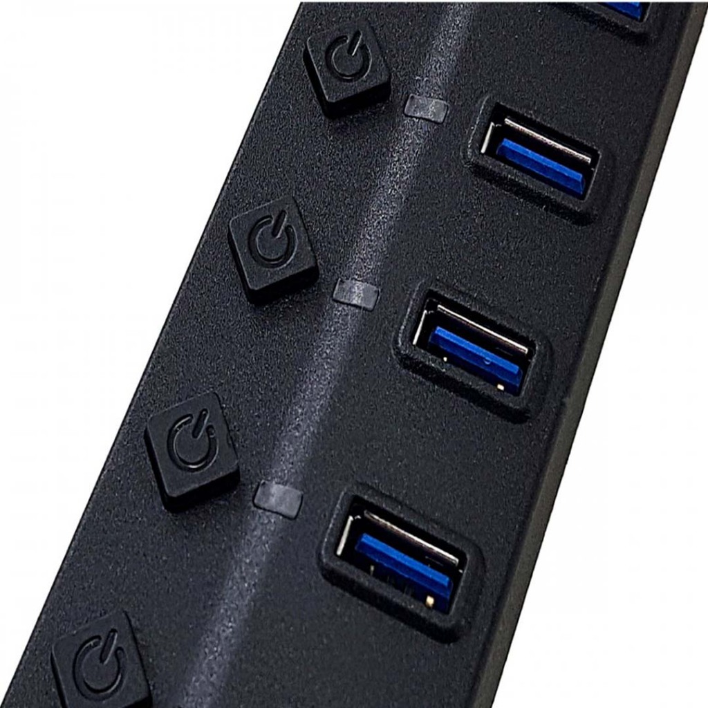 Hub USB 7 Portas 2.0 com Interruptor Lehmox LEY1840