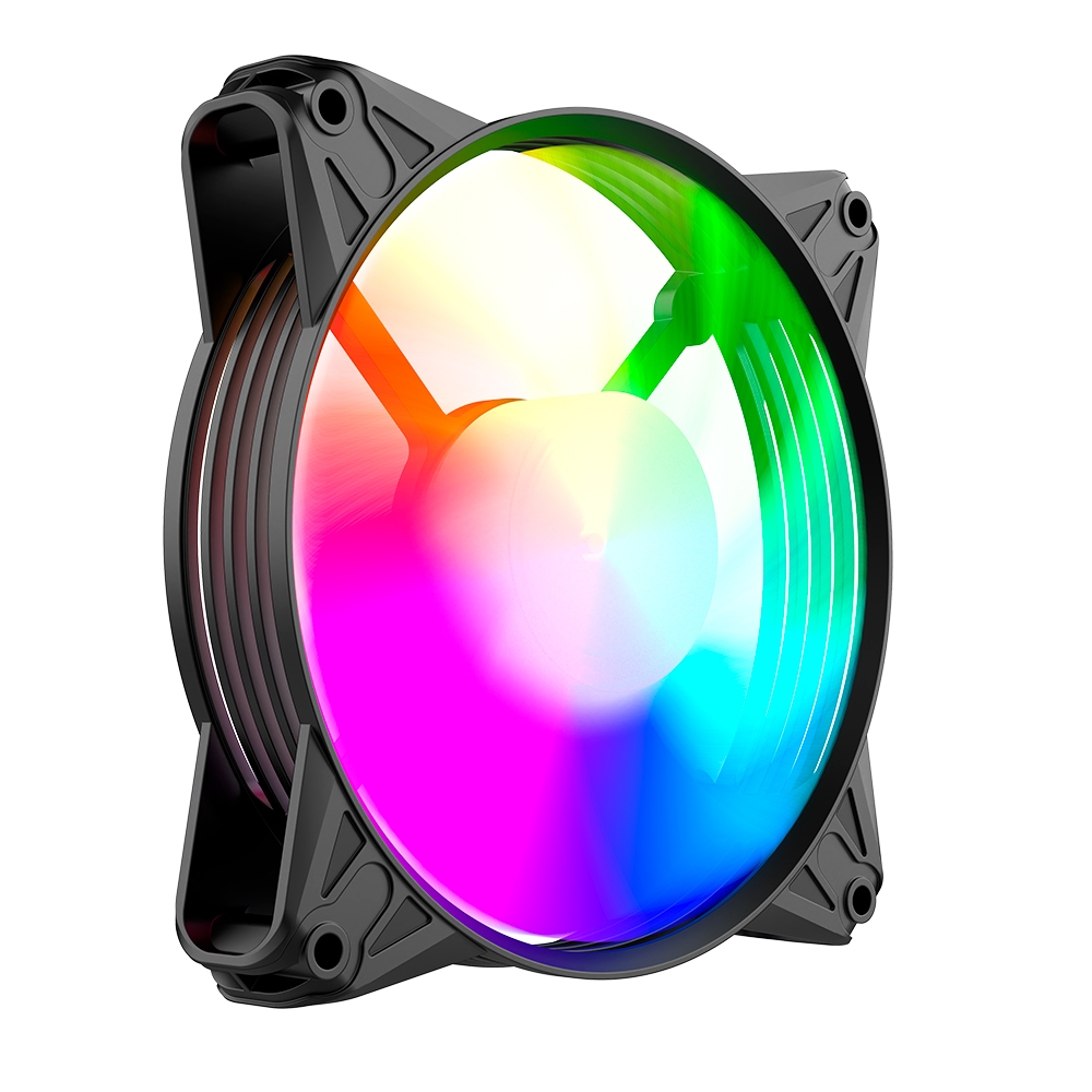 Kit 3 Fans Eurus Clanm ARGB 120MM 1100RPM