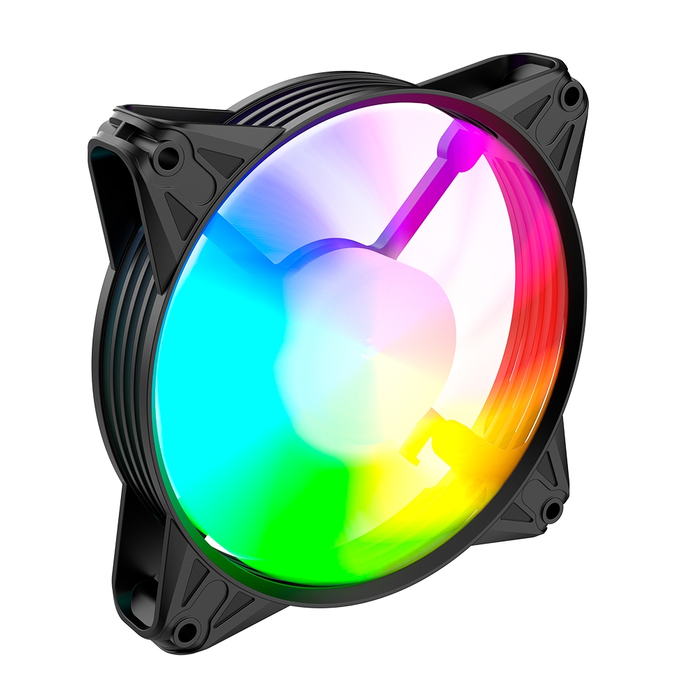 Kit 3 Fans Eurus Clanm ARGB 120MM 1100RPM