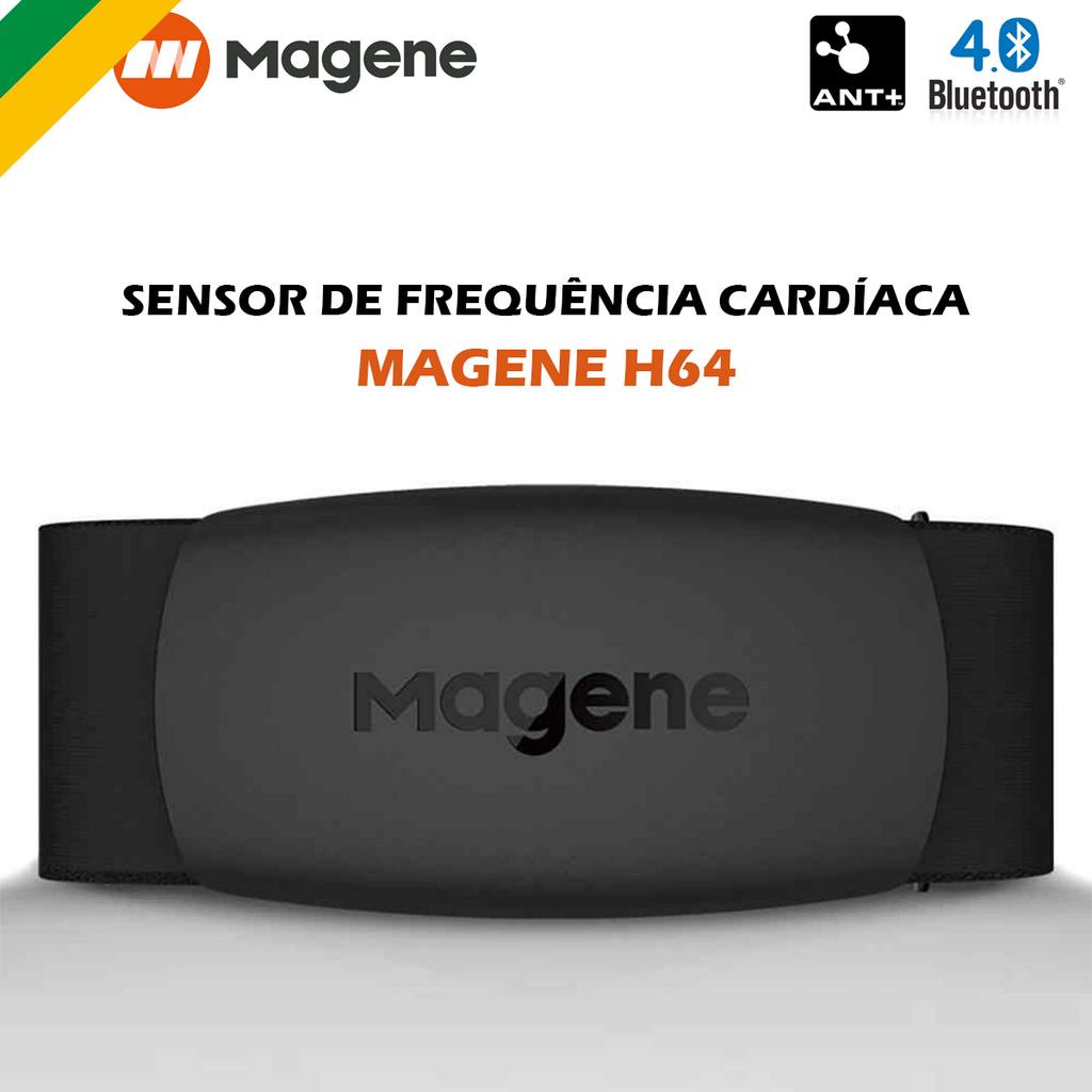 Cinta Cardíaca Sensor Cardiaco Magene H64 Monitor de frequência