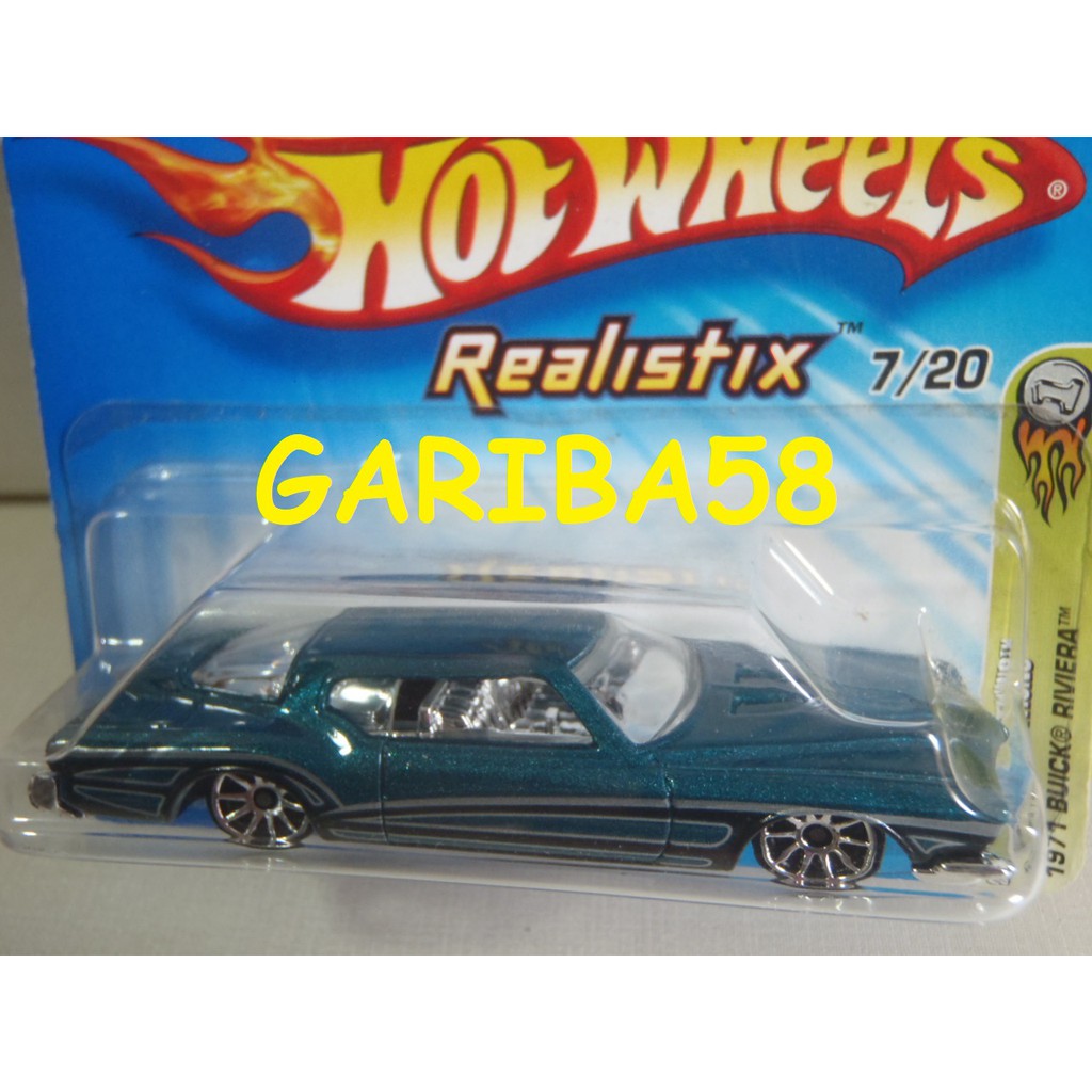 HOT WHEELS BUICK RIVIERA REALISTIX FIRST EDITIONS GARIBA Shopee Brasil