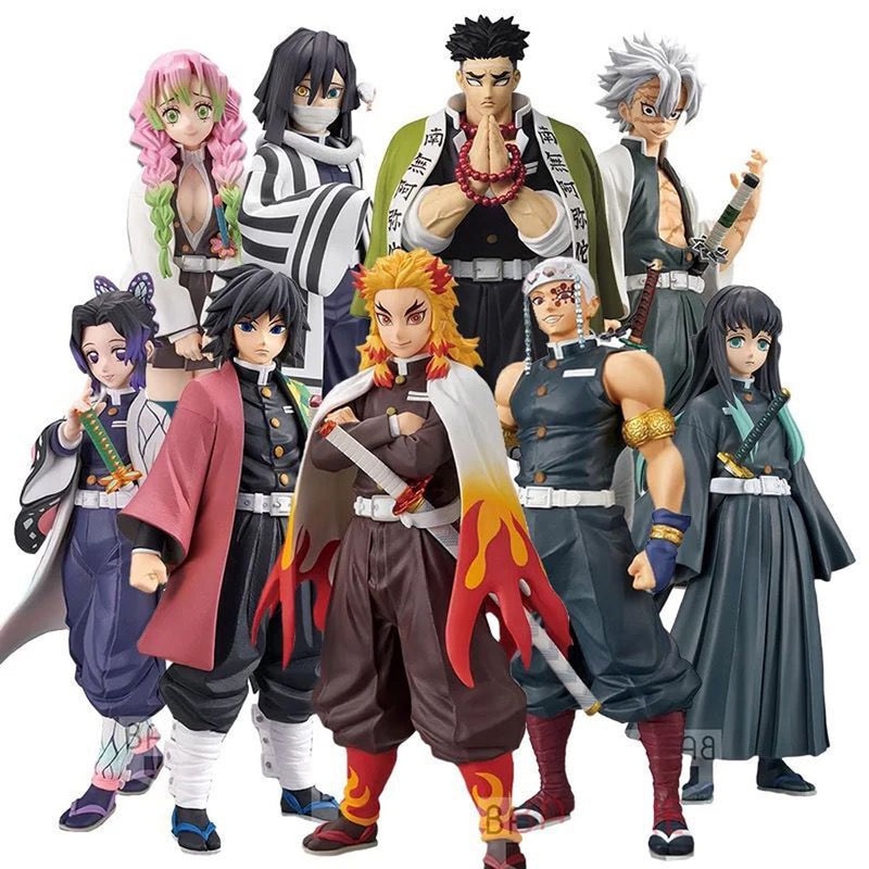 Bonecos Colecion Veis Demon Slayer Action Figure Kimetsu No Yaiba