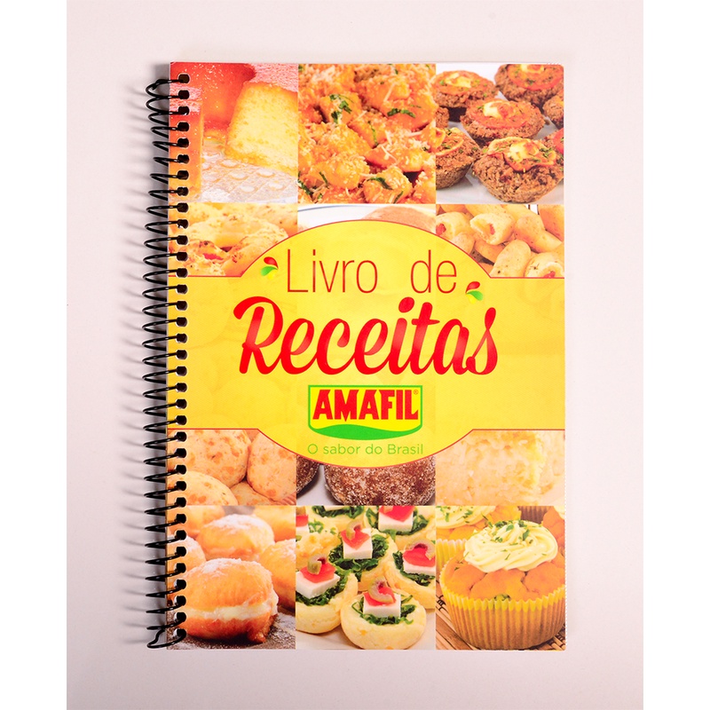 Livro De Receitas AMAFIL Shopee Brasil