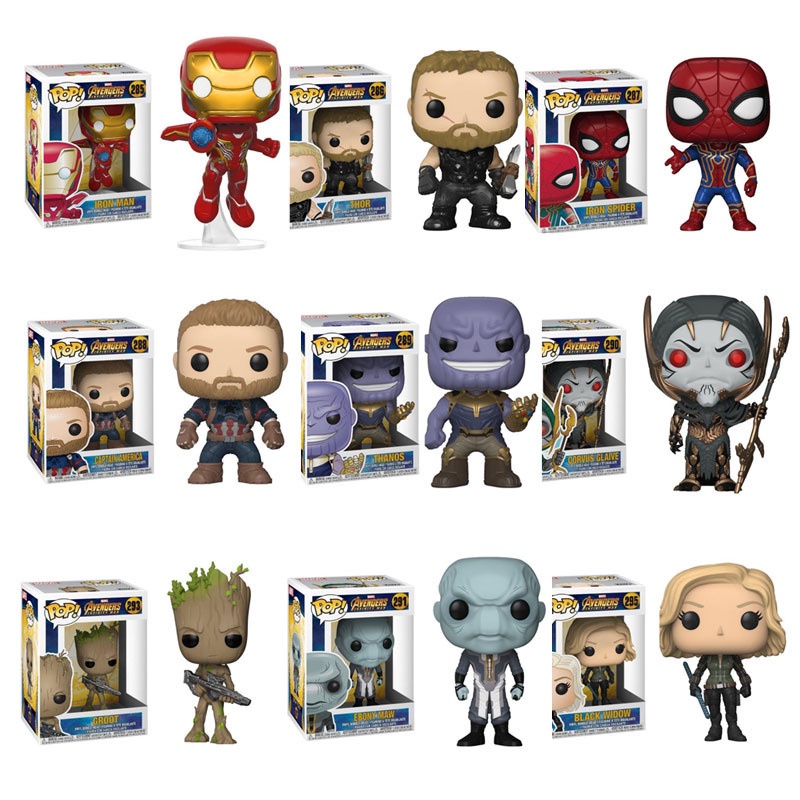 Super Discount Funko Pop Bonecos Dos Vingadores Homem De Ferro