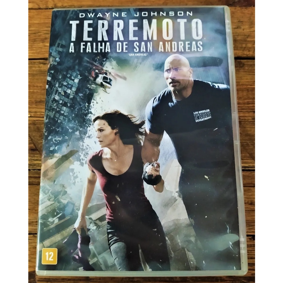 Dvd Original Terremoto A Falha De San Andreas Filme Dwayne