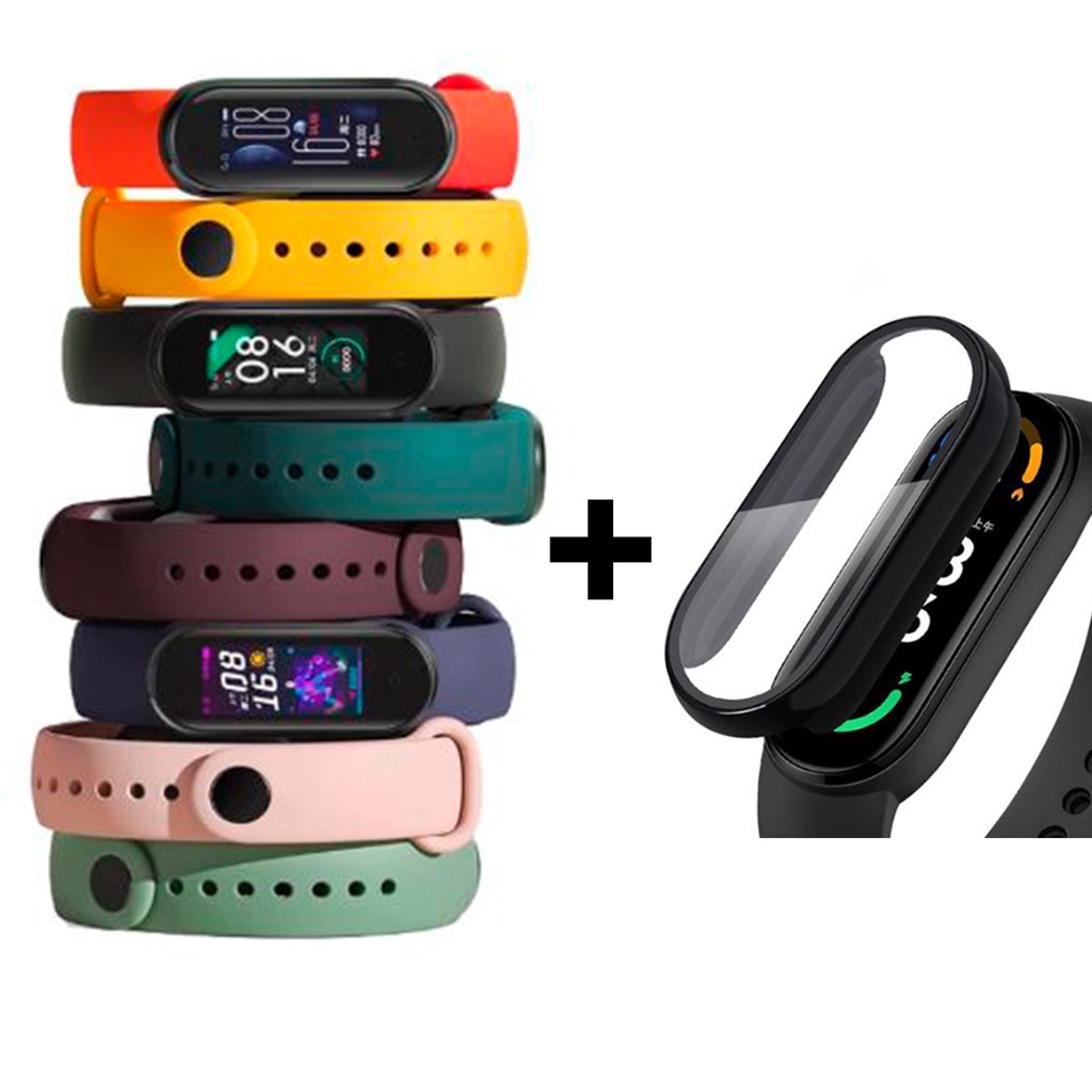 Pulseira Para Miband 6 E 7 Promocao Pulseira De Silicone De Para Mi