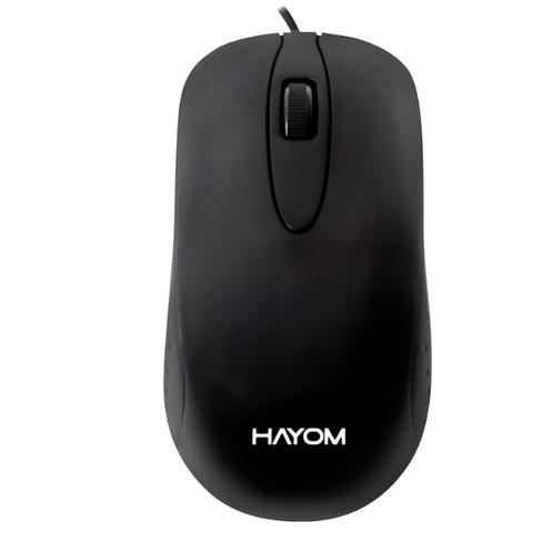 Mouse USB Fio Hayom MU2917 Preto Shopee Brasil