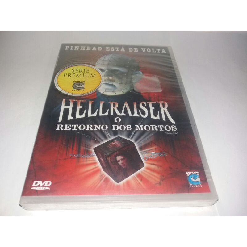 Dvd Hellraiser O Retorno Dos Mortos Dublado Lacrado