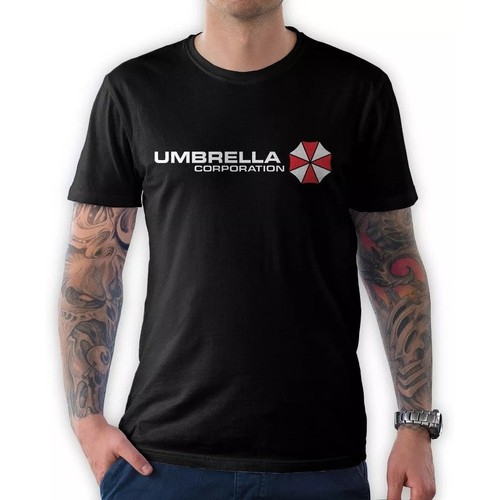 Camisa Resident Evil Umbrella Corporation Shopee Brasil