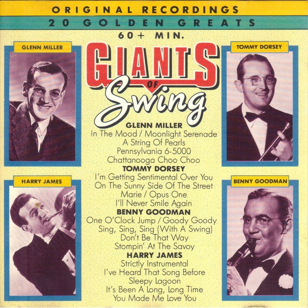 Cd The Giants Of Swing Glenn Miller Tommy Dorsey Benny Goodman E