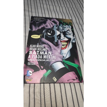 Livro Batman A Piada Mortal Shopee Brasil