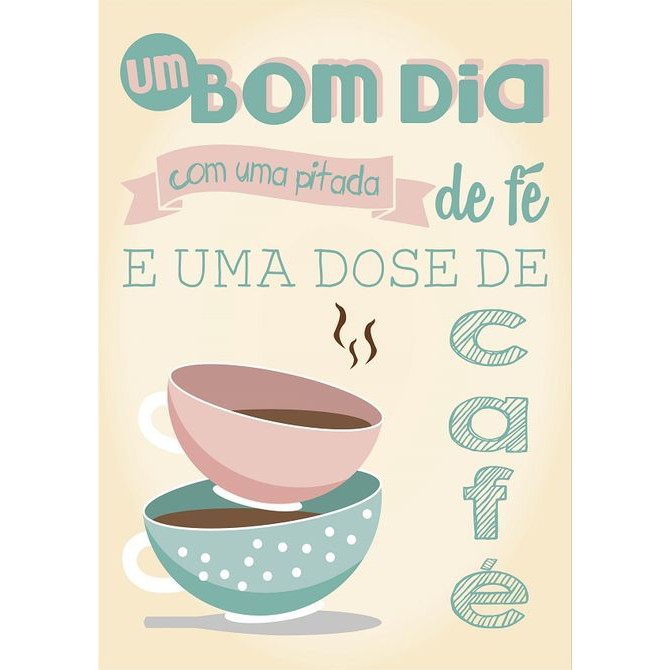 Placa Decorativa Café da manha MDF Tamanho A4 Shopee Brasil