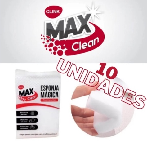 Kit Esponja Magica Bucha Tira Manchas Melamina Limpa Riscos Max