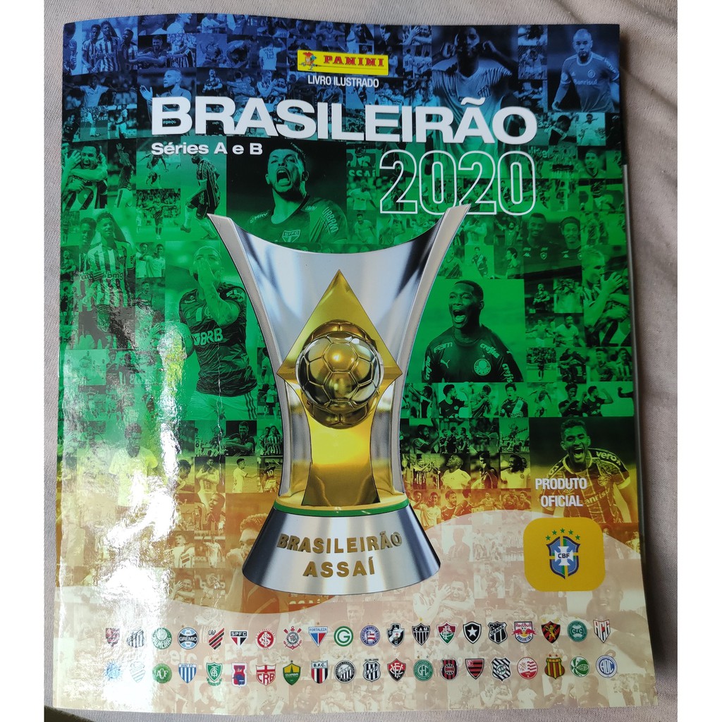 Album Figurinha Campeonato Brasileiro Figuras Shopee Brasil