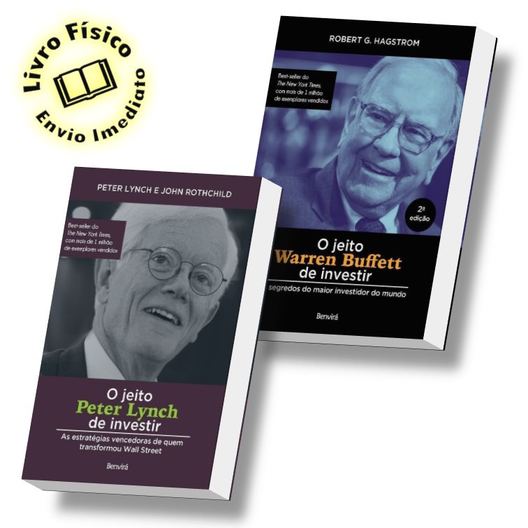 Kit Livros Jeito De Investir Warren Buffett Peter Lynch Shopee Brasil