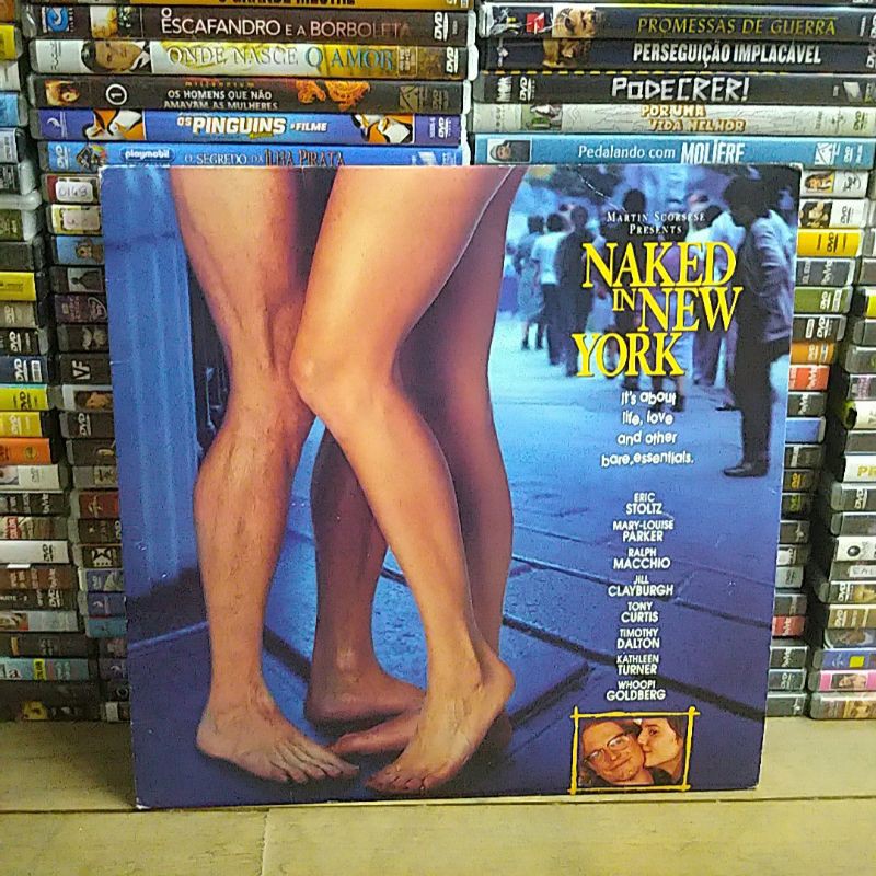 Ld Laserdisc Naked In New York Pelados Em Nova Yorque Shopee Brasil