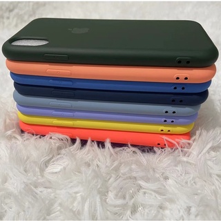 Capa Capinha Iphone X Xs Silicone Case Aveludado Logo Shopee Brasil