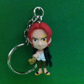 Chaveiro Anime One Piece Personagem Shanks Pvc Personalizado Pingente