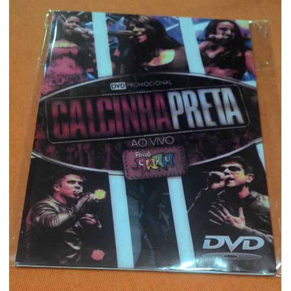 Dvd Calcinha Preta Ao Vivo Forro Caju Capa Papel O Shopee Brasil