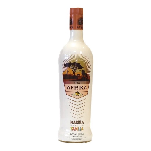 Licor De Marula Free Afrika Vanilla Baunilha Garrafa 900ml Shopee Brasil