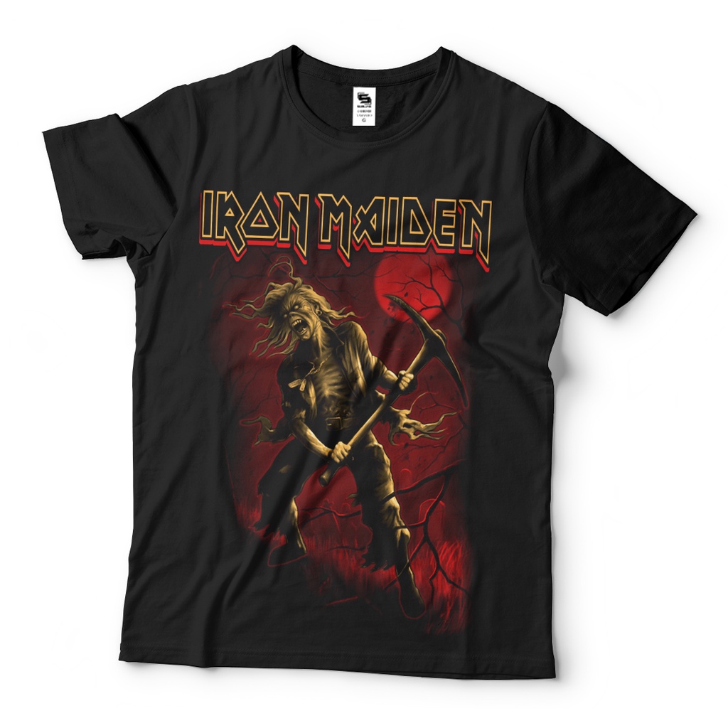 Camisa Camiseta Rock Banda Iron Maiden Musica Hell Moon Desconto No Pre O