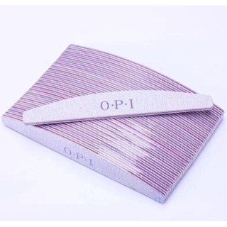 Lixa OPI 100 180 O P I Unha Porcelana Acrygel Fibra LIXA Banana