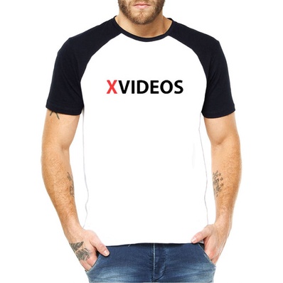 Camiseta Raglan Xvideos 100% Poliéter