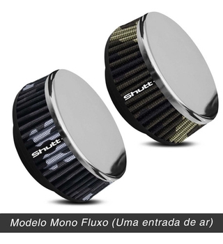 Filtro De Ar Esportivo Carburador 2E 3E TLDZ Mono Fluxo 100mm Especial