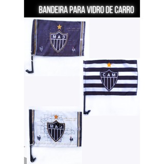 Bandeira Atl Tico Mineiro Galo Manto Bandeirinha Vidro De Carro