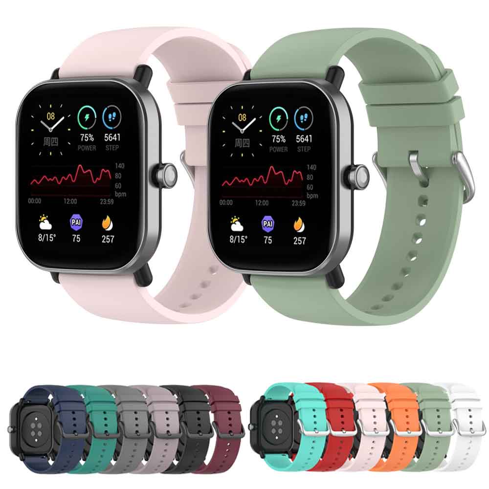 Pulseira Smartwatch Mm De Silicone Para Huami Amazfit Gts E Mini