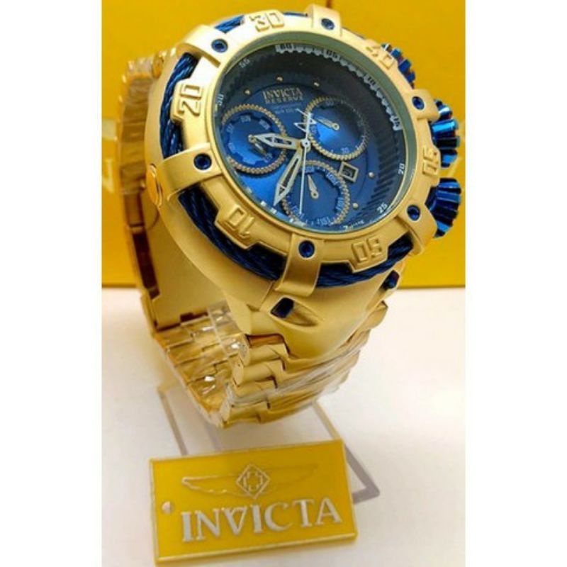 Rel Gio Masculino Invicta Thunderbolt Pesado Grande Shopee Brasil