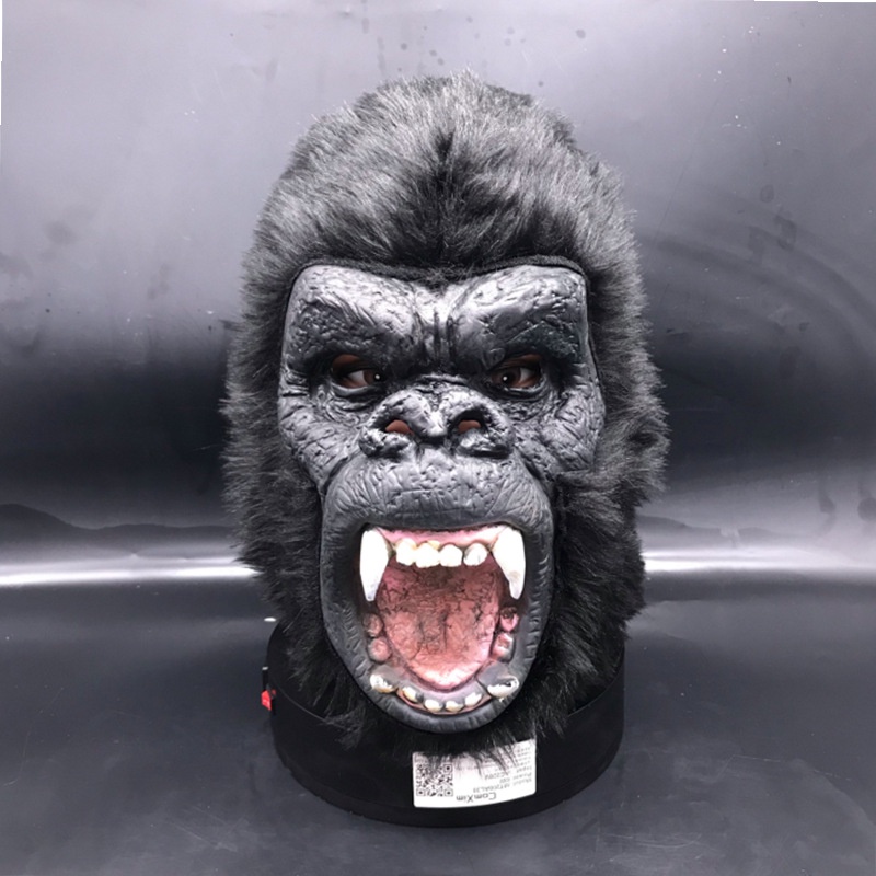 2021novo Produto Godzilla Vs. King Kong Headset Monstro King Full Face L Tex Máscara De Halloween Evento Dress Up