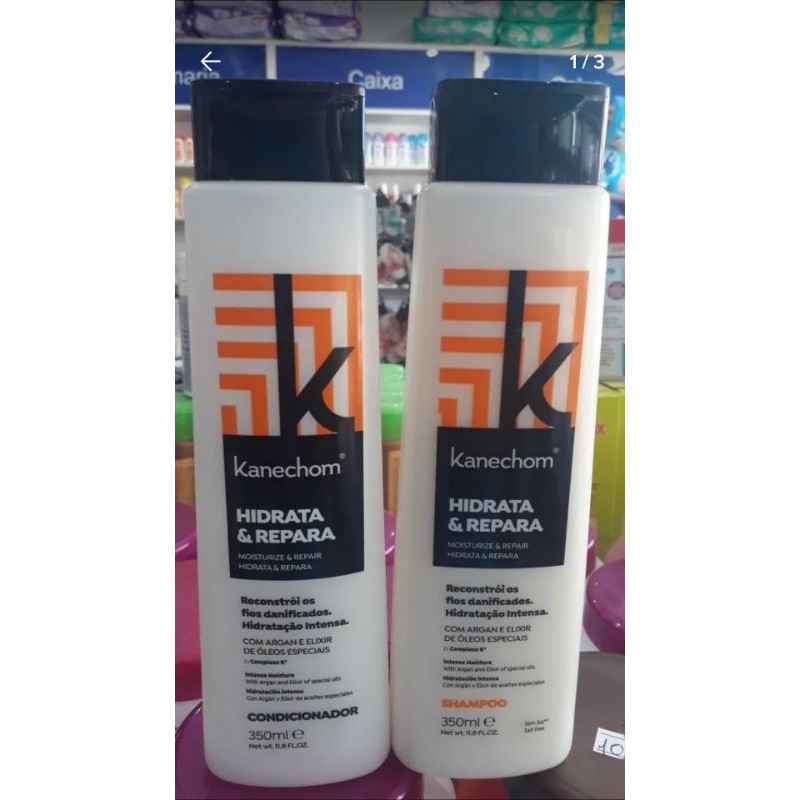 Kit 2 Shampoos E 2 Condicionadores Kanechom Repara E Hidrata Shopee