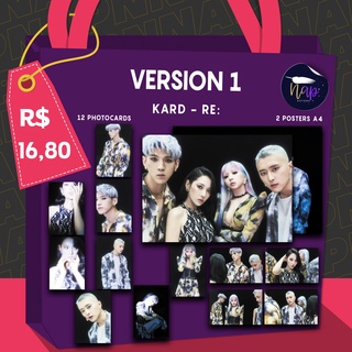 Kard Re Fankit Fanmade Photocard Poster Shopee Brasil