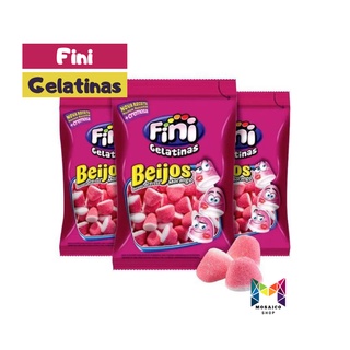 Bala Fini Gelatina Beijos Caixa 12un X 15g Morango E Nata Shopee